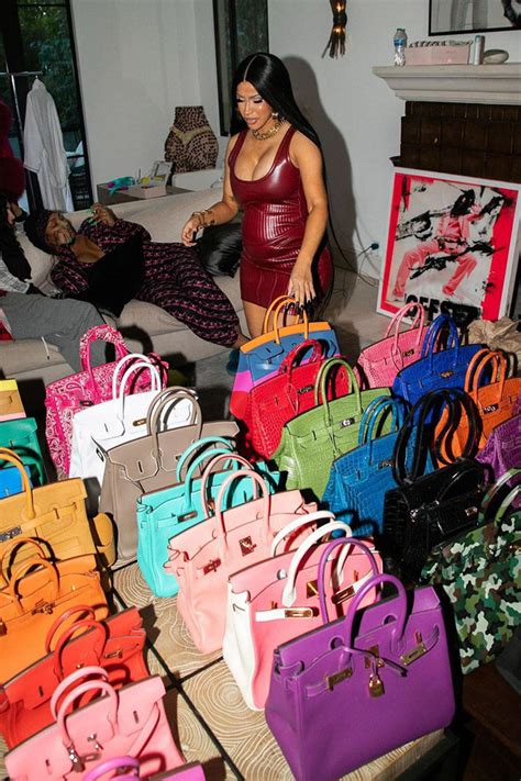 Cardi B’s Birkin collection belongs in the Louvre